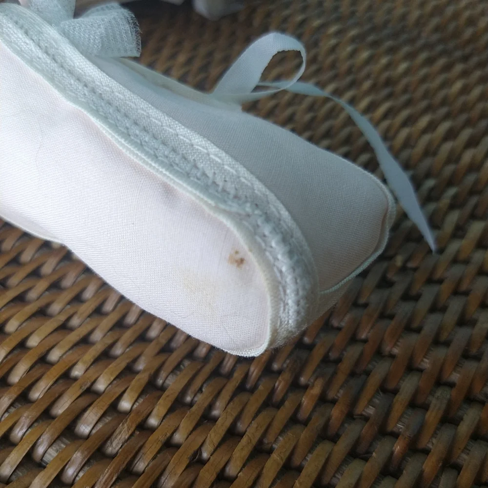 Newborn Infant baby soft shoe vintage antique